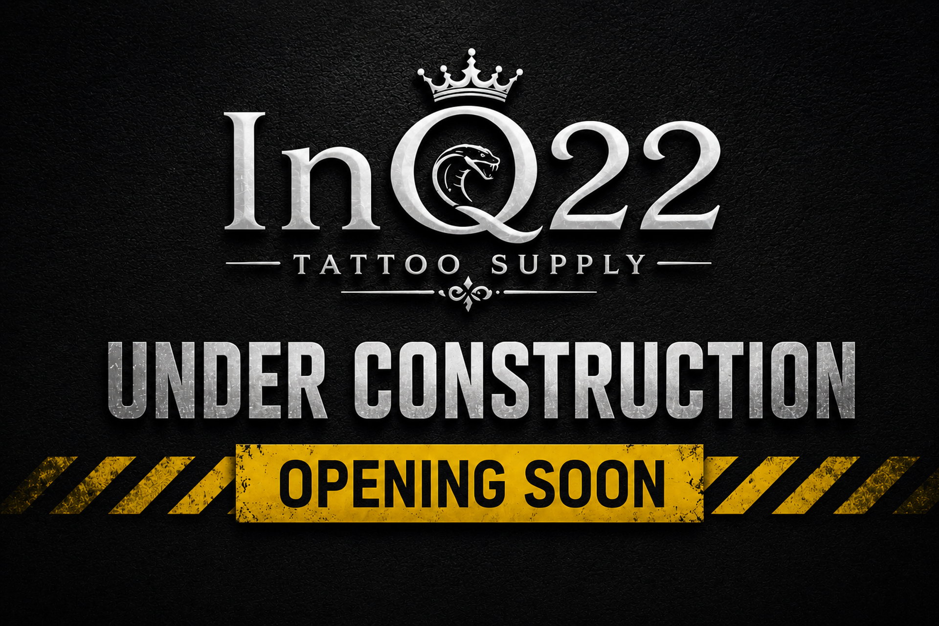 InQ22 Tattoo Supply — Opening Soon